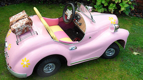 Pink Miniature Austin J40